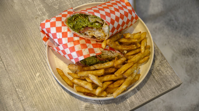 Falafel Wrap.