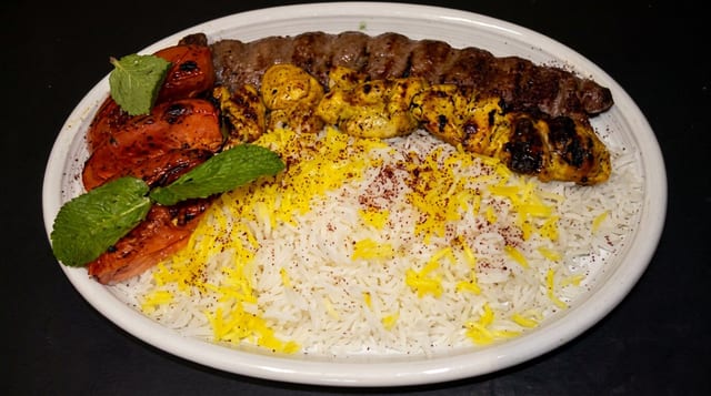 Vaziri Kebab.